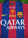 2014-15 FC Barcelona Home Shirt (Champions League Final Berlin 2015 Edition)